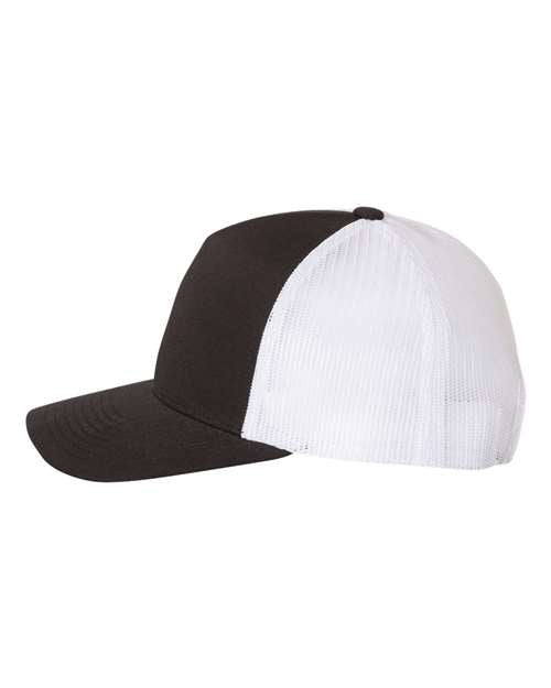 YP Classics Five-Panel Retro Trucker Cap 6506 - HatFlow Company