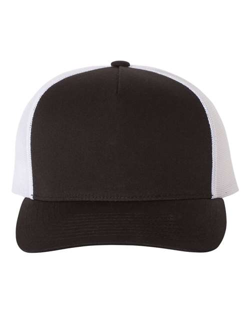 YP Classics Five-Panel Retro Trucker Cap 6506 - HatFlow Company