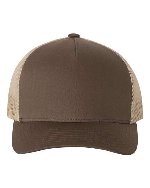 YP Classics Five-Panel Retro Trucker Cap 6506 - HatFlow Company
