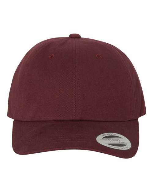 YP Classics Peached Cotton Twill Dad Hat 6245PT - HatFlow Company