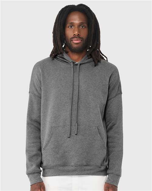 BELLA + CANVAS Unisex Sponge Fleece Drop Shoulder Hoodie Sweatshirt 3729