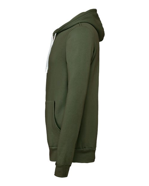 BELLA + CANVAS Unisex Sponge Fleece Full-Zip Hoodie Sweatshirt 3739 - HatFlow Company