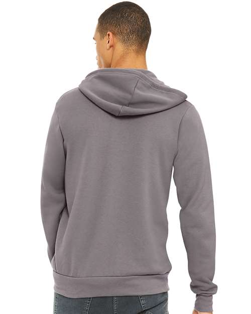 BELLA + CANVAS Unisex Sponge Fleece Full-Zip Hoodie Sweatshirt 3739 - HatFlow Company