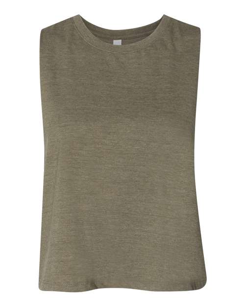 BELLA + CANVAS Women's Racerback Crop Tank 6682 - HatFlow Company