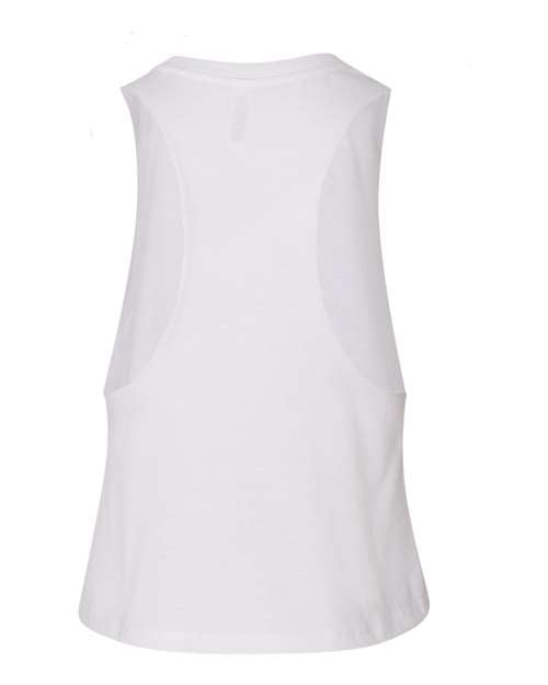 BELLA + CANVAS Women's Racerback Crop Tank 6682 - HatFlow Company