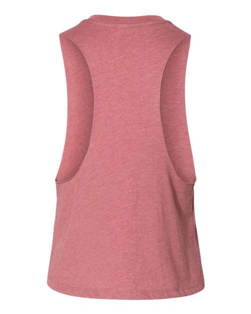 BELLA + CANVAS Women's Racerback Crop Tank 6682 - HatFlow Company