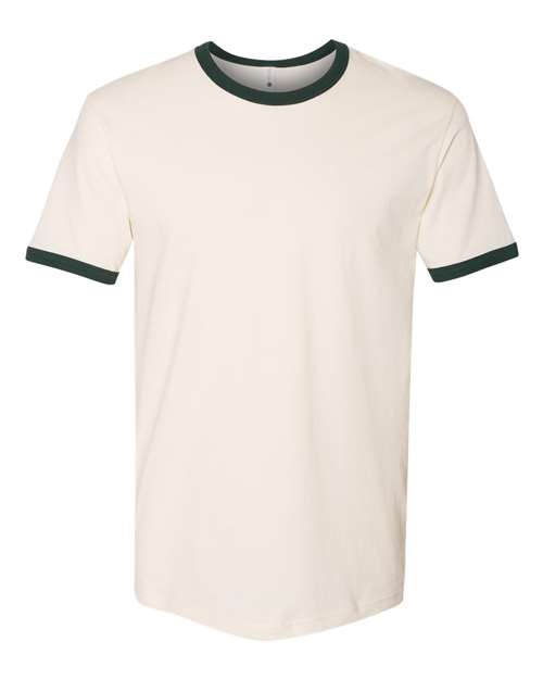 Next Level Unisex Cotton Ringer T-Shirt 3604 - HatFlow Company