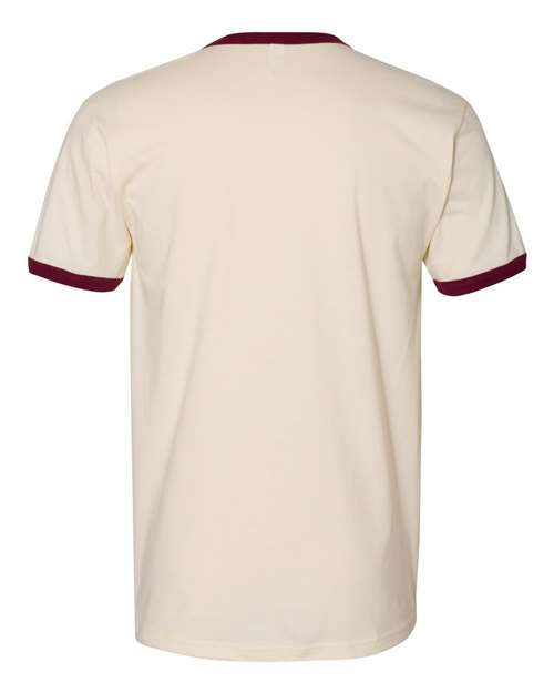 Next Level Unisex Cotton Ringer T-Shirt 3604 - HatFlow Company