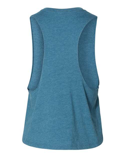 BELLA + CANVAS Women's Racerback Crop Tank 6682 - HatFlow Company