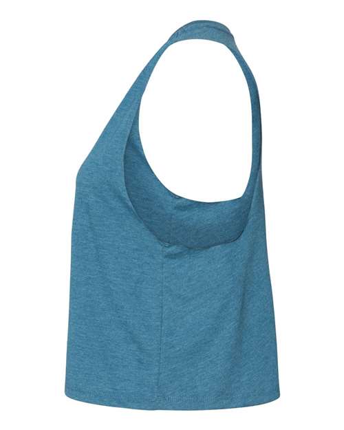 BELLA + CANVAS Women's Racerback Crop Tank 6682 - HatFlow Company