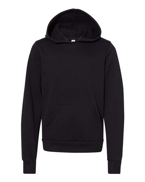 BELLA + CANVAS Youth Sponge Fleece Hoodie Sweatshirt 3719Y - HatFlow Company