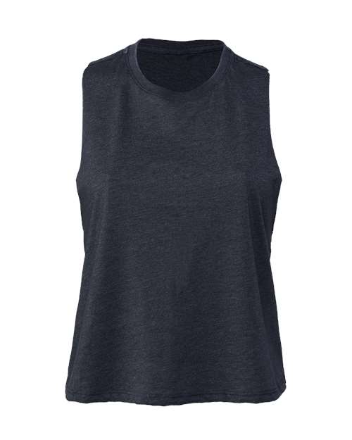 BELLA + CANVAS Women's Racerback Crop Tank 6682 - HatFlow Company