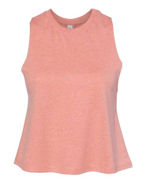 BELLA + CANVAS Women's Racerback Crop Tank 6682 - HatFlow Company