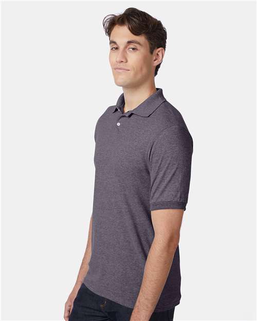 Hanes Men's EcoSmart® Jersey Polo 054X - HatFlow Company