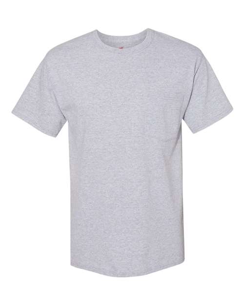 Hanes Unisex Workwear Pocket T-Shirt W110 - HatFlow Company
