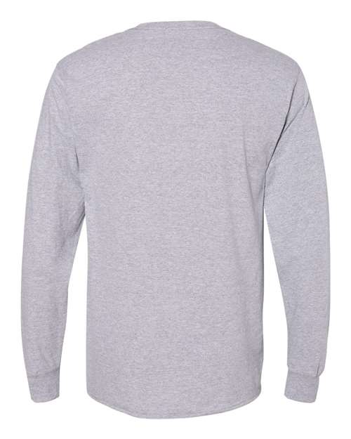 Hanes Unisex Workwear Long Sleeve Pocket T-Shirt W120 - HatFlow Company