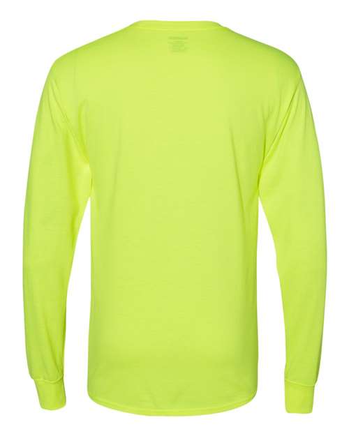 Hanes Unisex Workwear Long Sleeve Pocket T-Shirt W120 - HatFlow Company