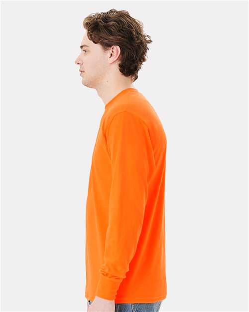 Hanes Unisex Workwear Long Sleeve Pocket T-Shirt W120 - HatFlow Company