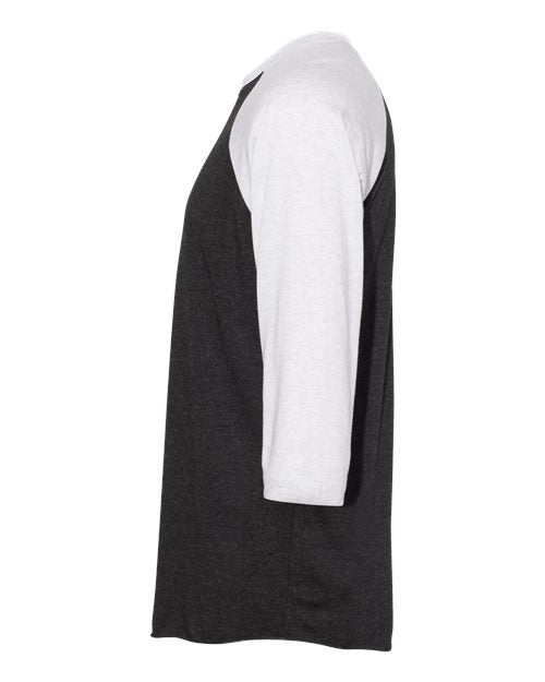 Next Level Unisex Triblend Three-Quarter Raglan T-Shirt 6051 - HatFlow Company