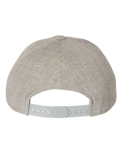 YP Classics Premium Five-Panel Curved Bill Snapback Cap 5789M - HatFlow Company