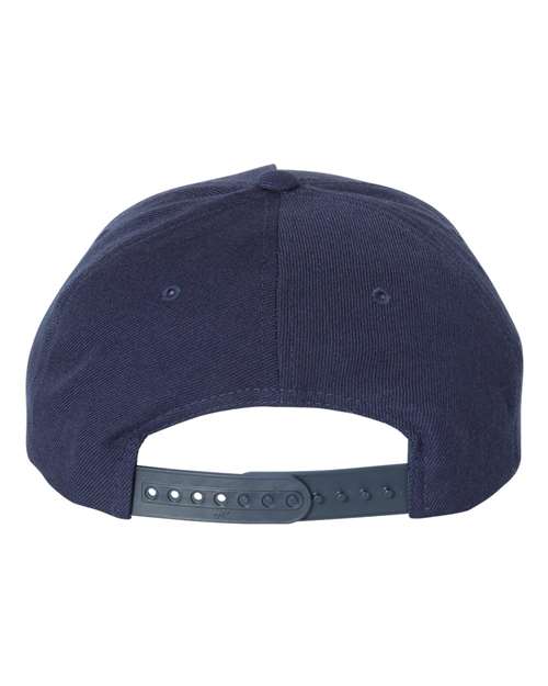 YP Classics Premium Five-Panel Curved Bill Snapback Cap 5789M - HatFlow Company