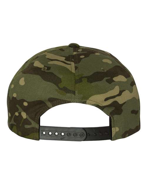 YP Classics Premium Flat Bill Snapback Cap 6089M - HatFlow Company