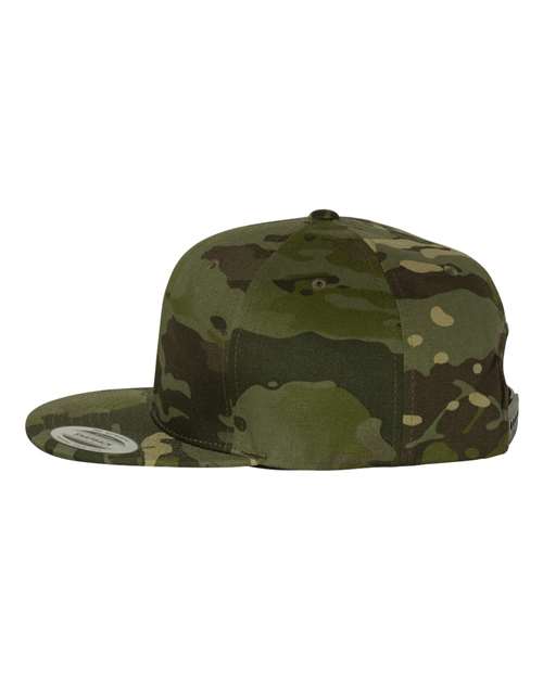YP Classics Premium Flat Bill Snapback Cap 6089M - HatFlow Company