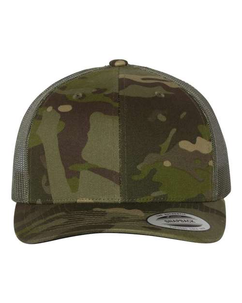 YP Classics Retro Trucker Cap 6606 - HatFlow Company
