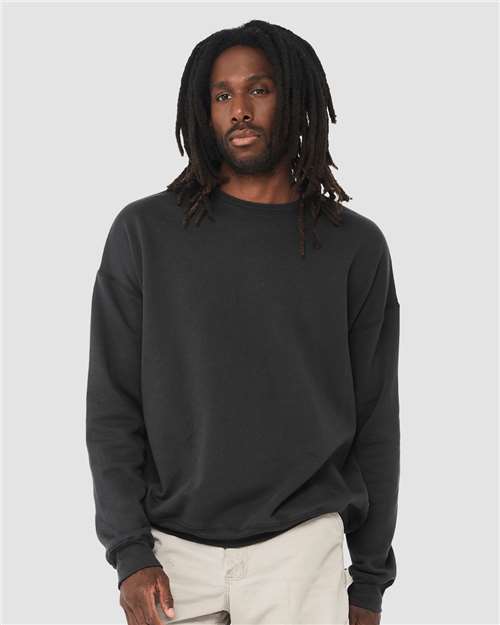 BELLA + CANVAS Unisex Sponge Fleece Drop Shoulder Crewneck Sweatshirt 3945