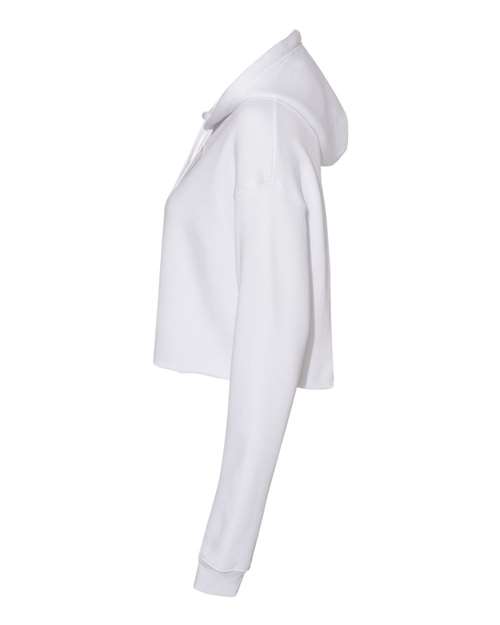 BELLA + CANVAS Women's Crop Fleece Hoodie Sweatshirt 7502