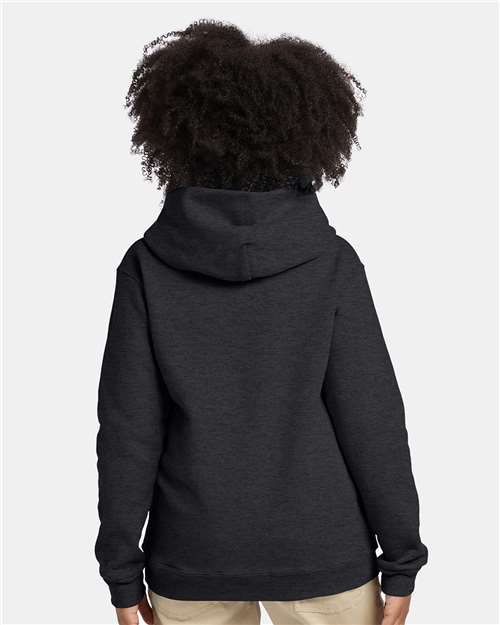 Hanes Youth EcoSmart® Hooded Sweatshirt P473