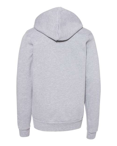 BELLA + CANVAS Youth Sponge Fleece Hoodie Sweatshirt 3719Y - HatFlow Company
