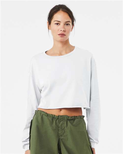 BELLA + CANVAS Women's FWD Fashion Crop Long Sleeve Tee 6501