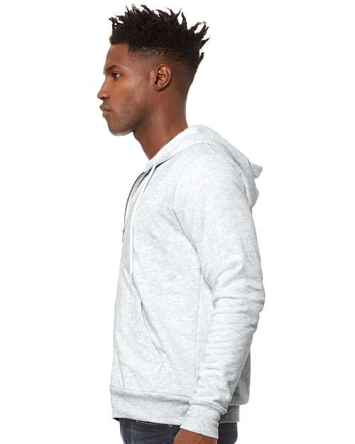 BELLA + CANVAS Unisex Sponge Fleece Full-Zip Hoodie Sweatshirt 3739 - HatFlow Company