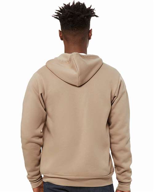 BELLA + CANVAS Unisex Sponge Fleece Full-Zip Hoodie Sweatshirt 3739 - HatFlow Company