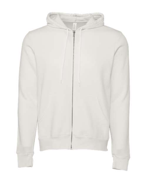 BELLA + CANVAS Unisex Sponge Fleece Full-Zip Hoodie Sweatshirt 3739 - HatFlow Company