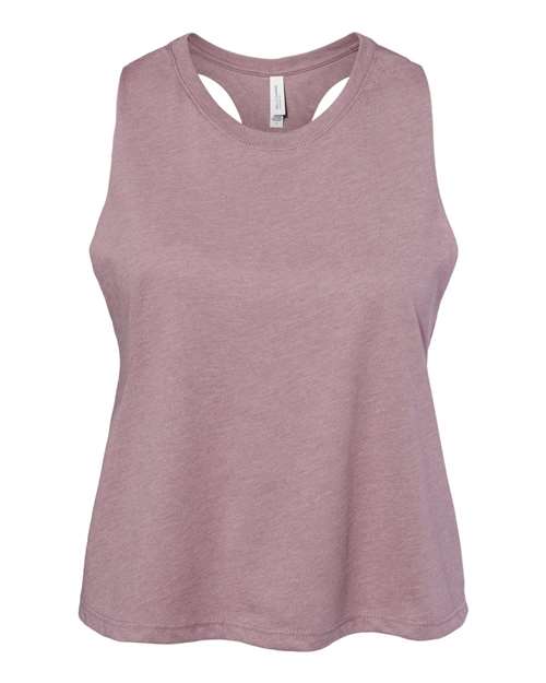 BELLA + CANVAS Women's Racerback Crop Tank 6682 - HatFlow Company