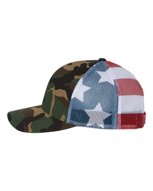 Richardson Printed Mesh Trucker Cap 112PM - HatFlow Company