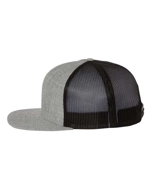Richardson Wool Blend Flat Bill Trucker Cap 511 - HatFlow Company