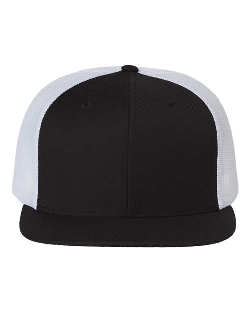 Richardson Wool Blend Flat Bill Trucker Cap 511 - HatFlow Company