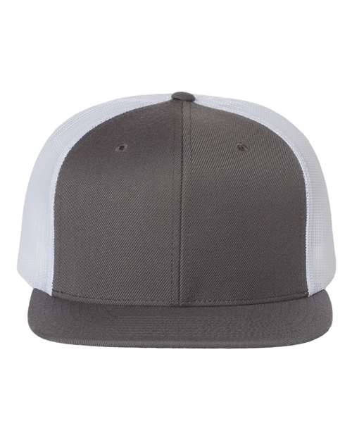 Richardson Wool Blend Flat Bill Trucker Cap 511 - HatFlow Company