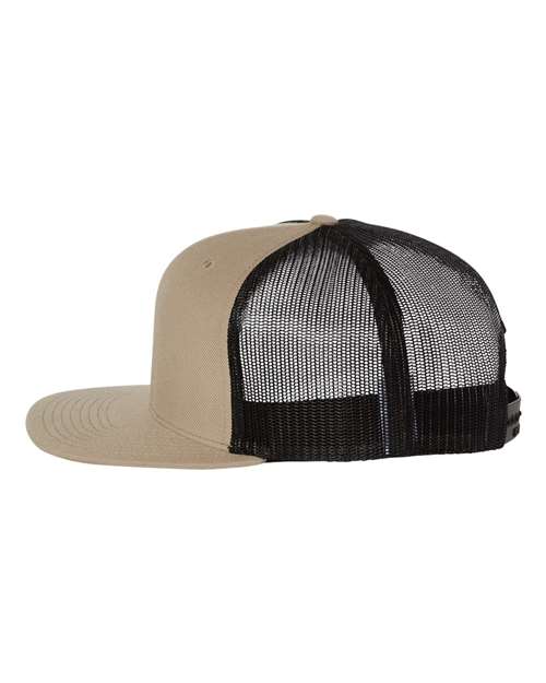 Richardson Wool Blend Flat Bill Trucker Cap 511 - HatFlow Company