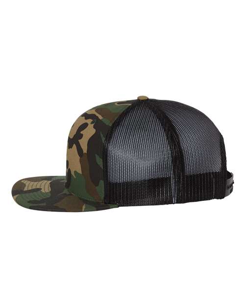 Richardson Wool Blend Flat Bill Trucker Cap 511 - HatFlow Company