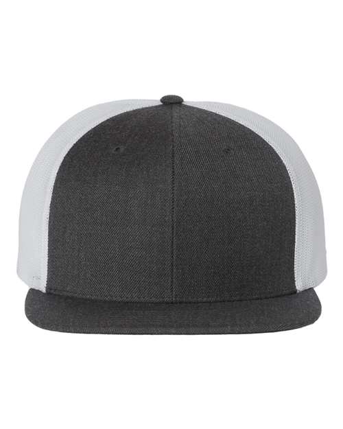 Richardson Wool Blend Flat Bill Trucker Cap 511 - HatFlow Company