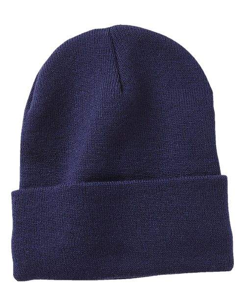 Sportsman 12" Fleece Lined Cuffed Beanie SP12FL - HatFlow Company