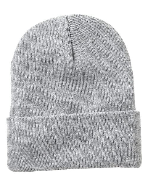Sportsman 12" Sherpa Lined Cuffed Beanie SP12SL - HatFlow Company