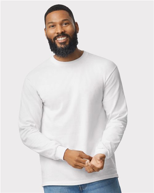 Gildan Unisex Heavy Cotton™ Long Sleeve T-Shirt 5400 - HatFlow Company