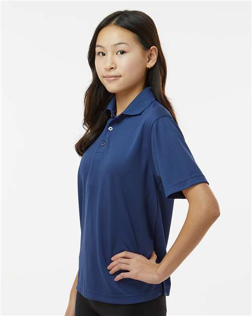 Paragon Youth Saratoga Performance Mini Mesh Polo 108Y - HatFlow Company