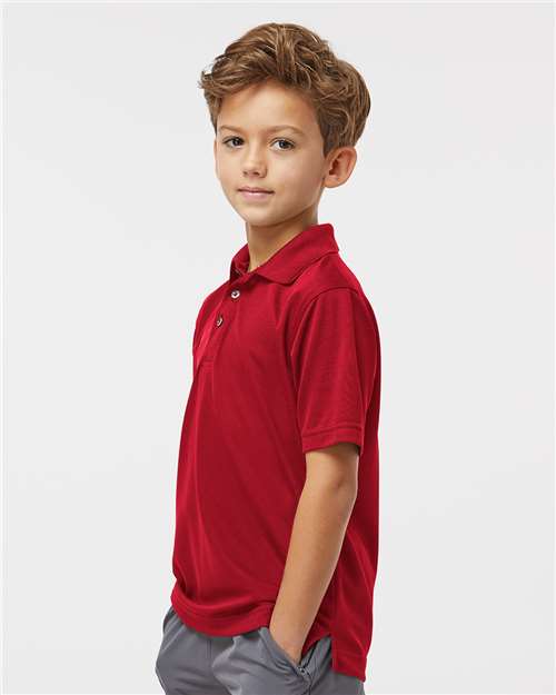 Paragon Youth Saratoga Performance Mini Mesh Polo 108Y - HatFlow Company