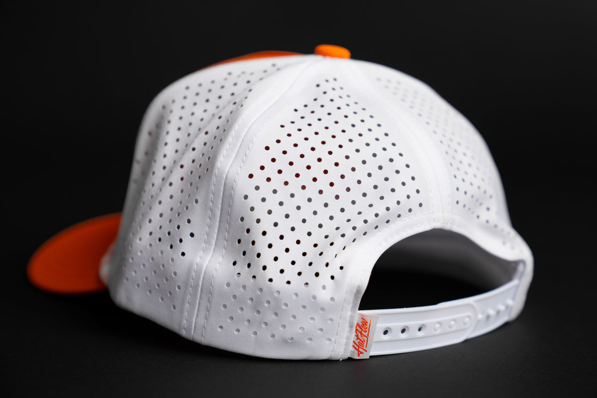 Clemson Tigers Leather Patch Performance Rope Hat Palmetto C